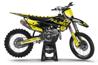HUSQVARNA FORCE YELLOW GRAPHIC KIT