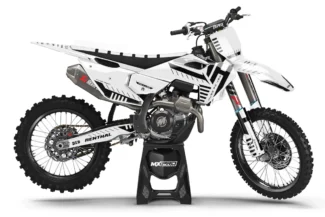 HUSQVARNA LAZER WHITE GRAPHIC KIT