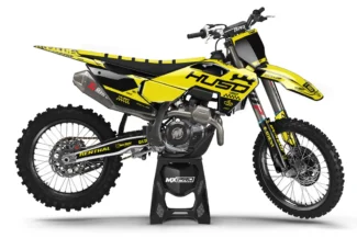 HUSQVARNA VICIOUS YELLOW GRAPHIC KIT