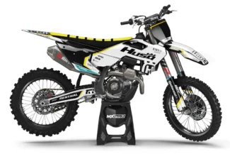 HUSQVARNA HADES WHITE GRAPHIC KIT