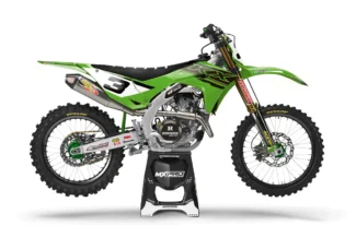 Kawasaki Green Fact Graphic kit