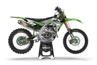 Kawasaki Micro Gray Graphic kit