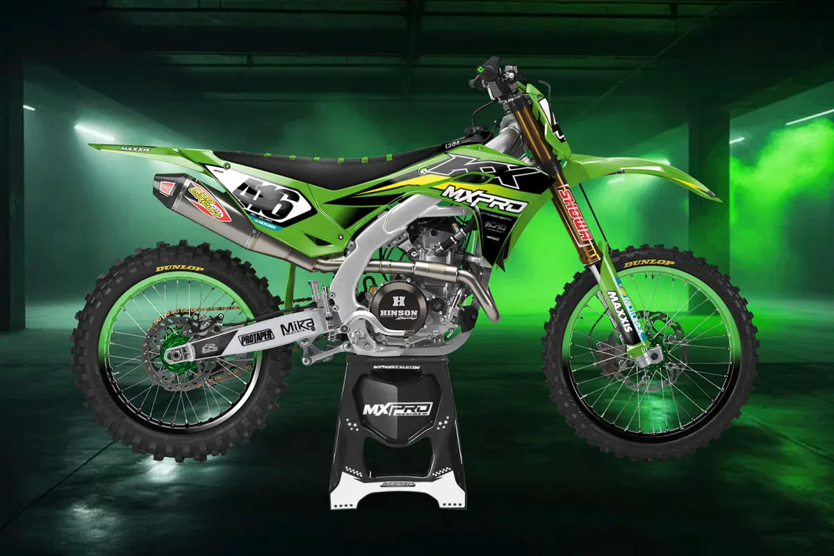 Kawasaki Dirtbike Graphics